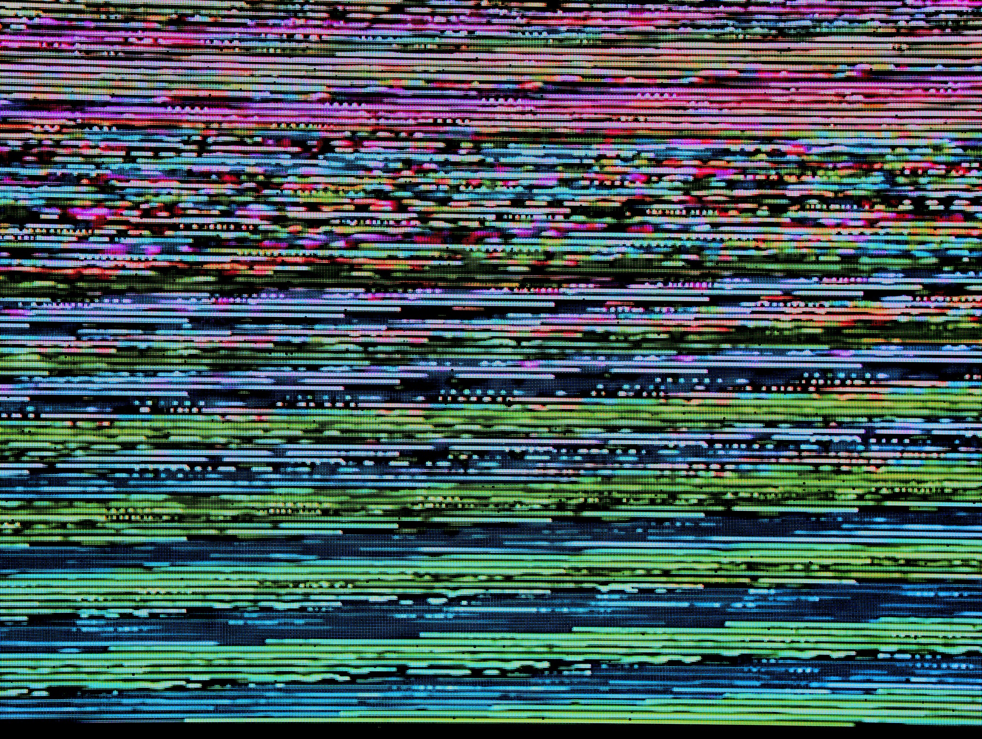 TV static unsplash 0W4XLGITrHg