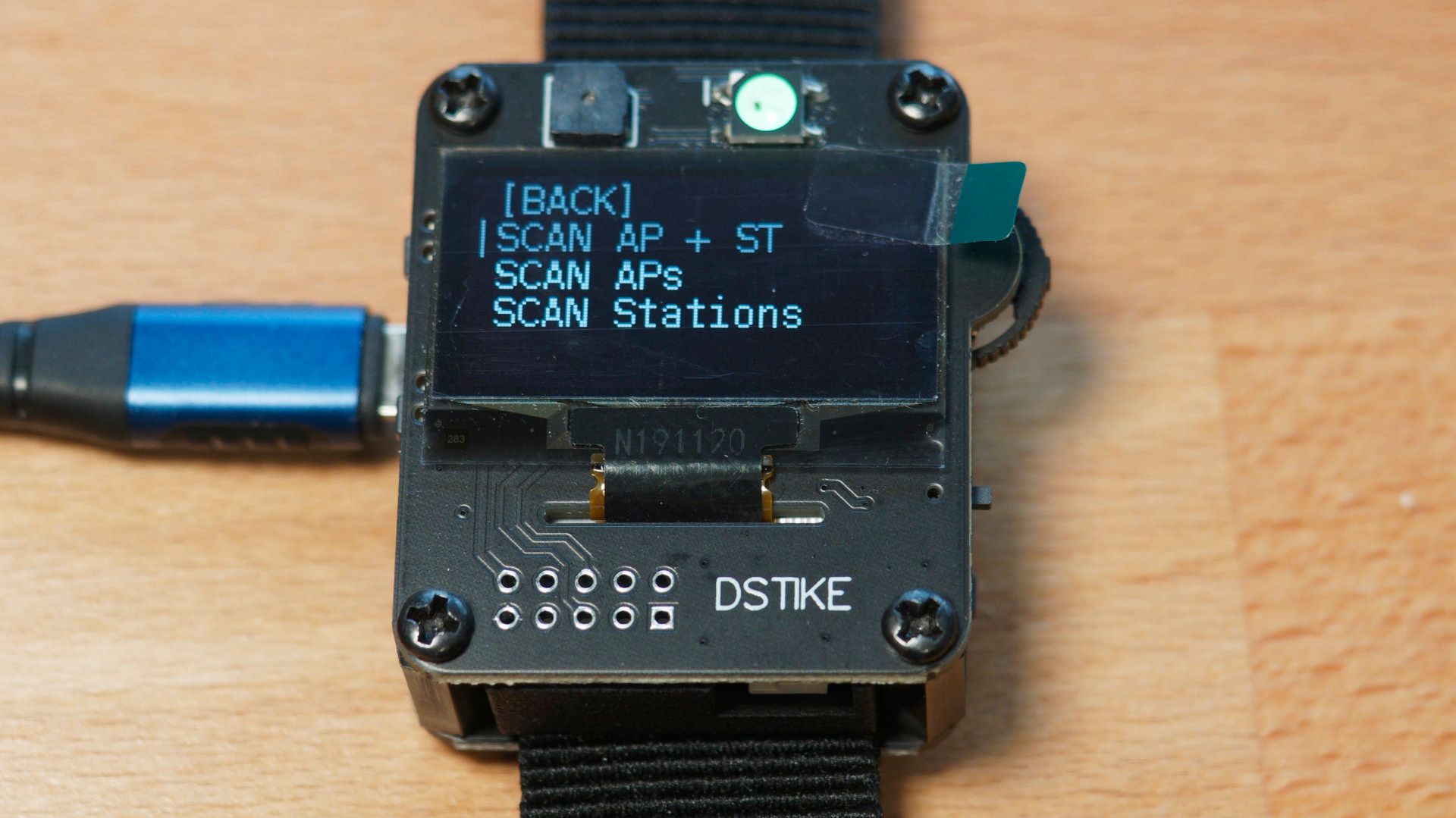 Deauther Scan Menu