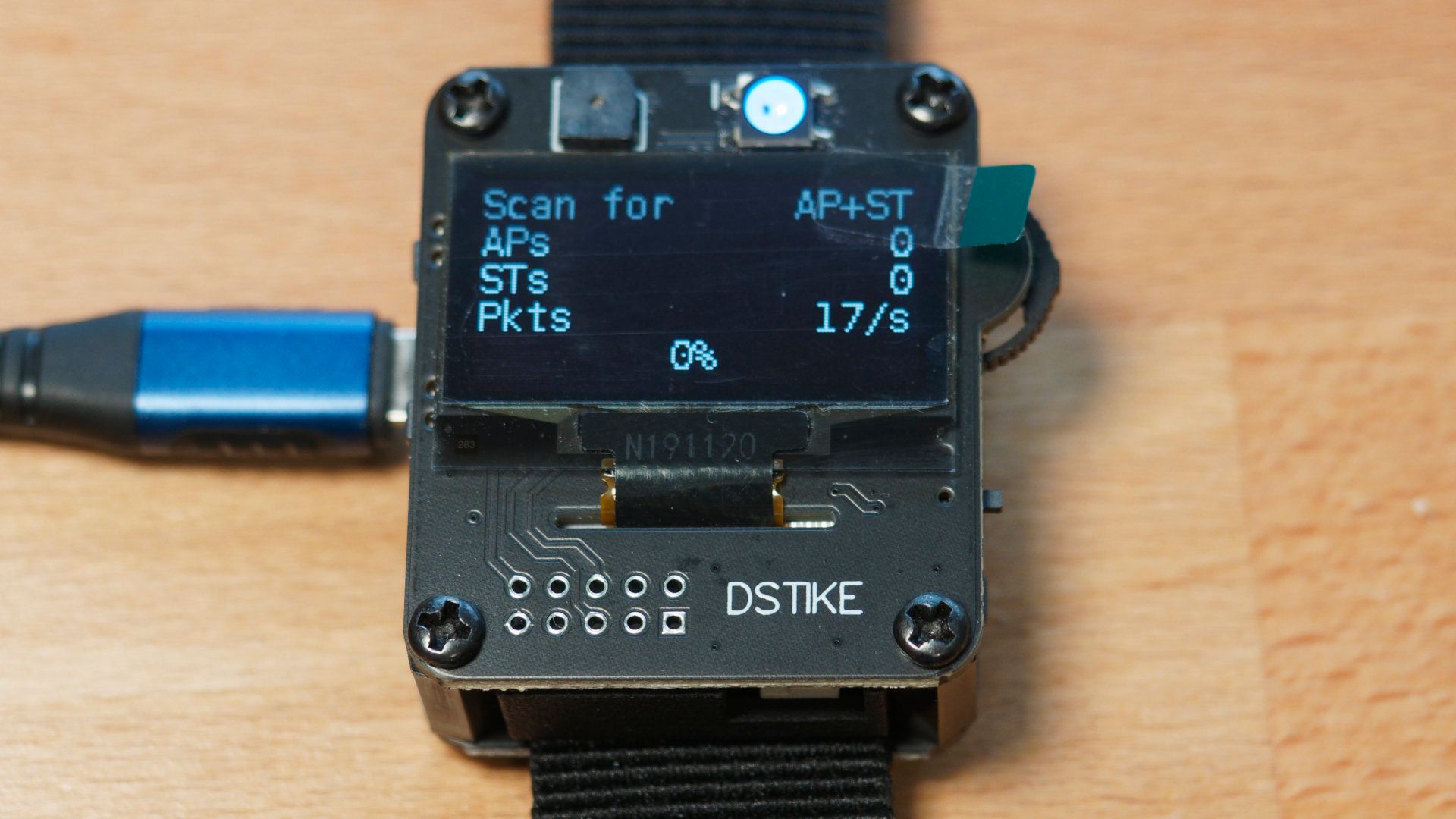 Deauther active Scan