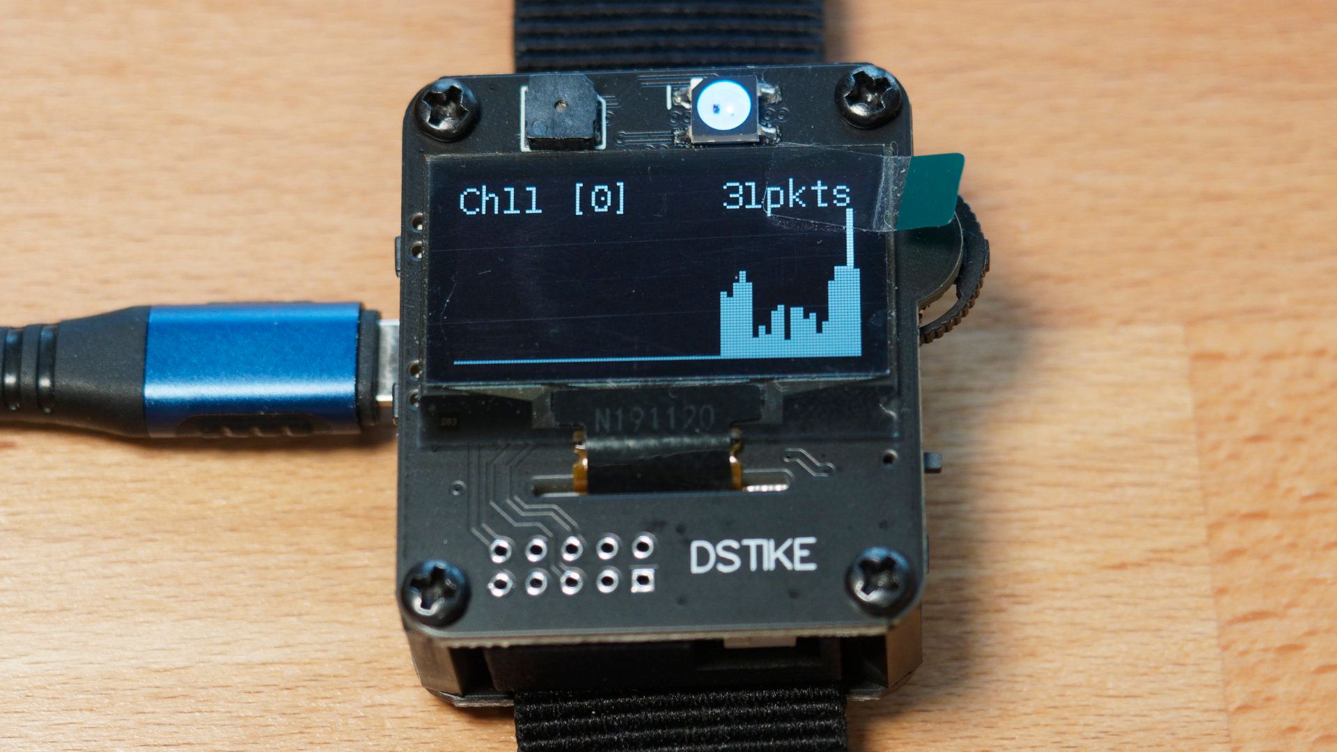 Deauther Packet Monitor Menu