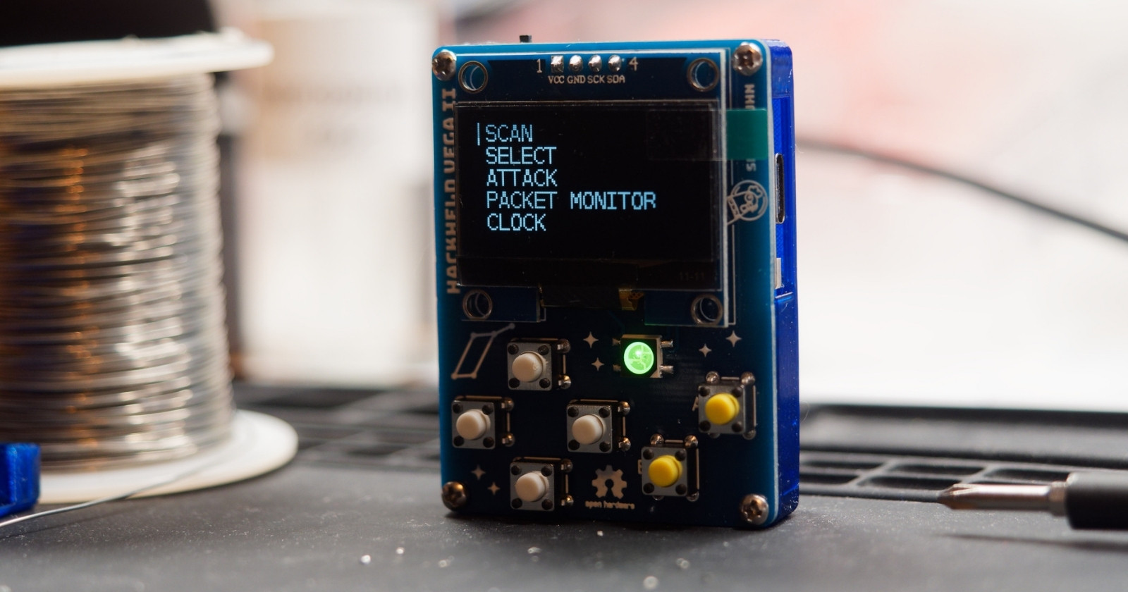 Running HackHeld Vega with Battery