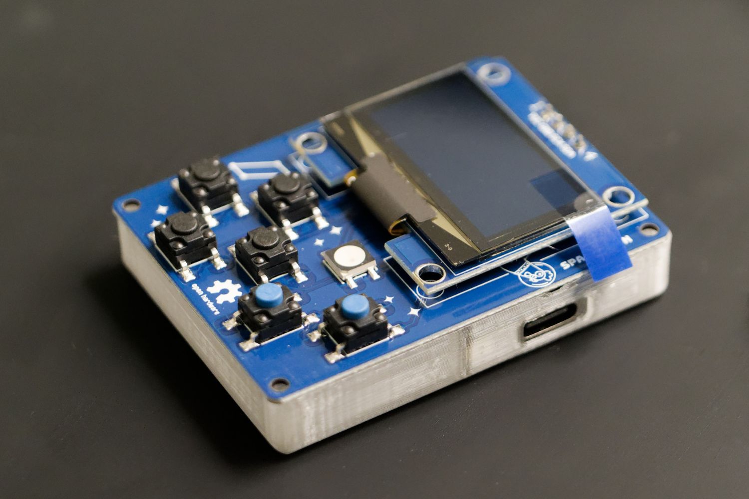 HackHeld Vega II+ with back case