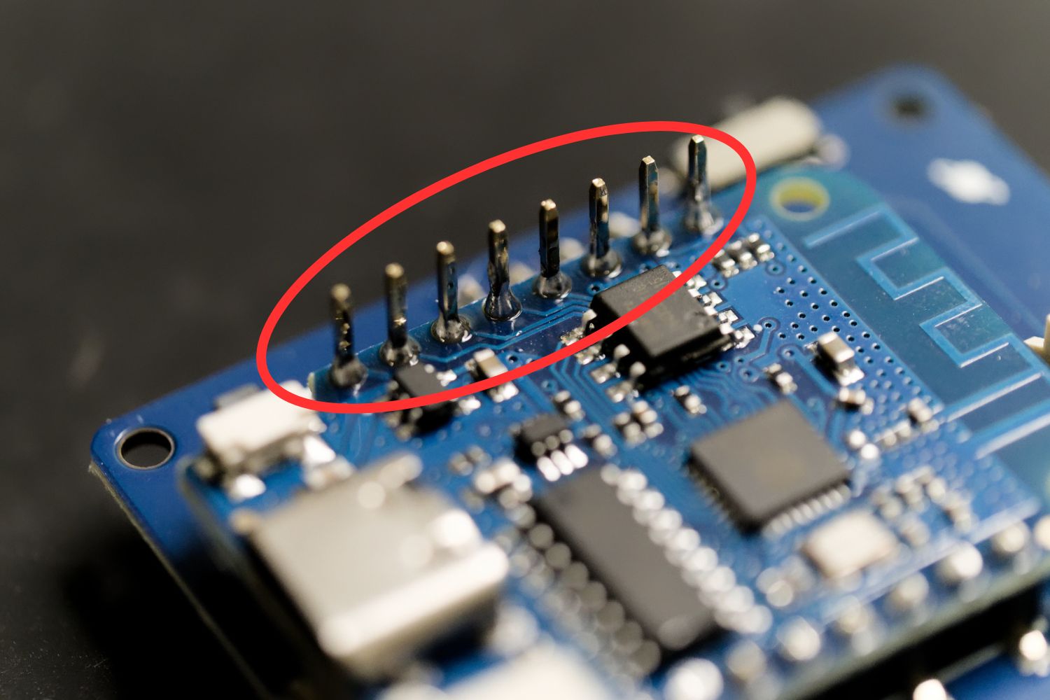 Soldering D1 Mini Pins